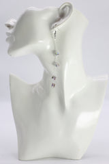 Handmade Crystal Dangle Earrings – Elegant Sparkling Drop Earrings for Wedding & Party - Small