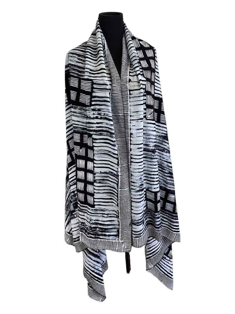 Hand Made Batik Love Scarf - Jianhui London