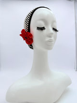 Handmade Poppy Clip-On Earrings – Sustainable Statement Floral Jewelry Gift for Her