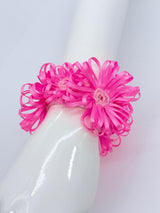 Handmade Chrysanthemum Flower Elastic Bracelet – Lightweight Floral Statement Jewelry Gift for Mom & Girlfriend(Copy)