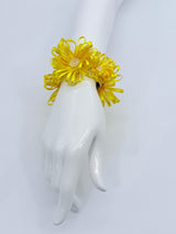 Handmade Chrysanthemum Flower Elastic Bracelet – Lightweight Floral Statement Jewelry Gift for Mom & Girlfriend(Copy)