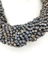 Hand Painted Pashmina Fishnet Infinity Scarf – Large Statement Necklace Scarf