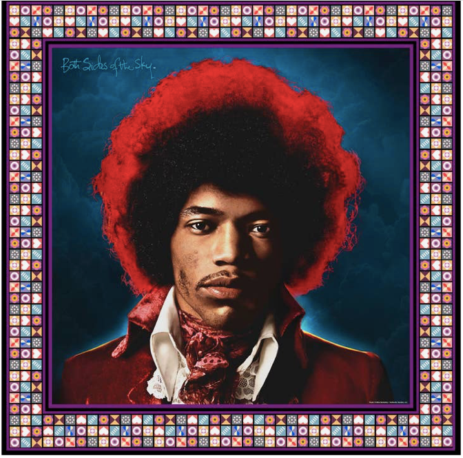 Jimi Hendrix "Both Sides Of The Sky" Scarves - Pre Order - Jianhui London