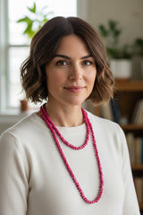 Single Strand Wooden Bead Necklace | Playful Sustainable Jewellery