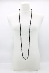 Elegant Crystal Cube Necklace – Handmade & Minimalist - Medium