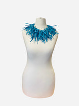 Jimi Hendrix Recycled Plastic Bottles Fringe Necklace - Short