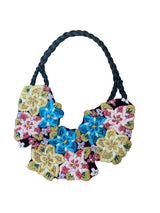 Handmade VINTAGE Beaded flower necklace