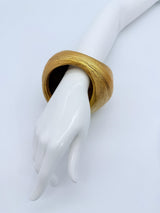 Natural Circle – Handcrafted Bamboo Statement Bracelet