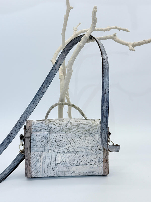 Handmade Micro Bag – Recycled Leather, Bohemian Crossbody & Handbag