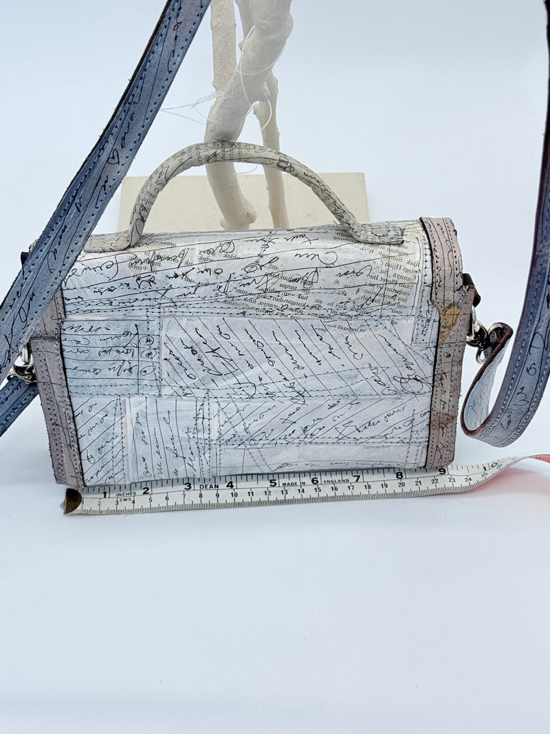 Handmade Micro Bag – Recycled Leather, Bohemian Crossbody & Handbag