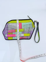 Handmade Recycled Leather Clutch – Eco-Friendly, Unique Bohemian Bag