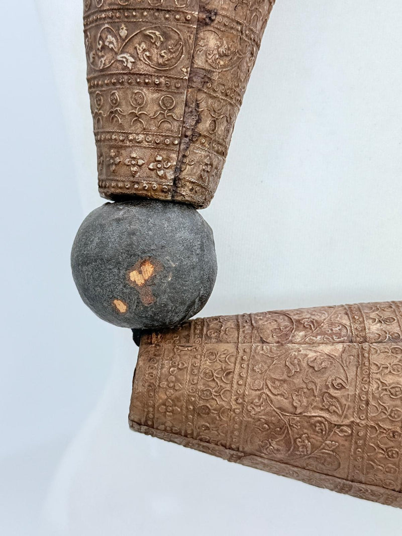 Vintage Tribal Silver Tube Necklace -  Limited Edition