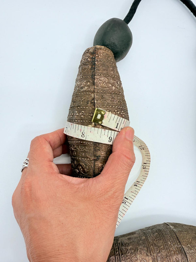 Vintage Tribal Silver Tube Necklace -  Limited Edition