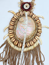 Handmade Asmat Shells Necklace - "Spiritwatch Shell Necklace - Limited Release"