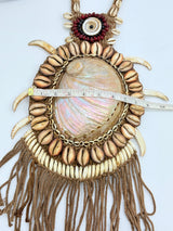 Handmade Asmat Shells Necklace - "Spiritwatch Shell Necklace - Limited Release"