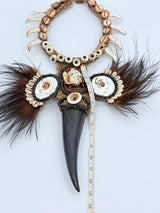 Handmade Spirit Bird Headhunter Necklace – Limited Edition