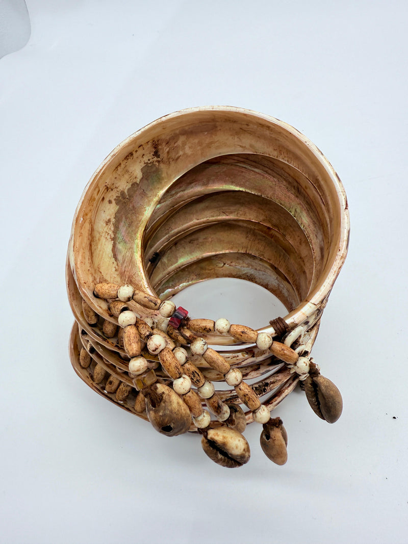 Asmat Legacy Shell Bangle – Limited Edition