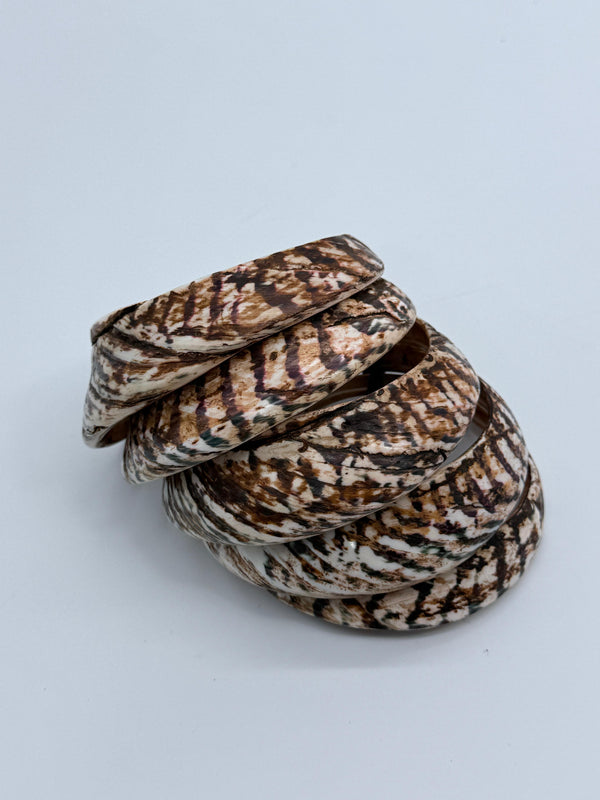 Asmat Legacy Shell Bangle – Limited Edition