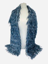 Rectangular Fringe Shawl - Long