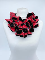 Recycled Pangium Seed Shells Necklace | Eco-Friendly Bold Jewelry for Weddings & Events