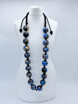 Giant Beads Necklaces - Hand gilded