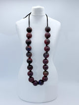 Giant Beads Necklace - Hand-painted