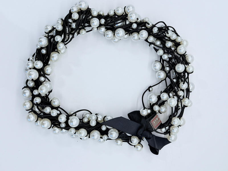 Handmade Faux Pearl Necklace – Multi-Strand, Elegant & Versatile