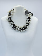 Handmade Faux Pearl Necklace – Multi-Strand, Elegant & Versatile