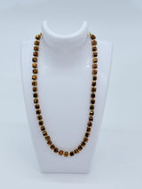 Small Crystal Cube Bead Necklace – Modern Classic Sparkle