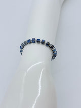 Small Crystal Cube Bead Picasso Bracelet – Modern Classic Sparkle