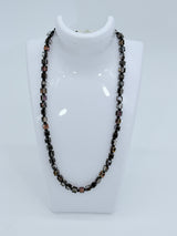 Small Crystal Cube Bead Necklace – Modern Classic Sparkle