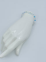 Small Crystal Cube Bead Picasso Bracelet – Modern Classic Sparkle