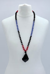 VINTAGE CRYSTAL Pendant NECKLACE