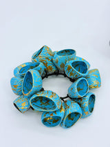 Handmade Bracelet with Nature Sound – Recycled Pangium Seed Shell - Hand Painted