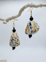 Handmade bells earrings - Hand Painted