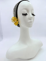 Handmade Chrysanthemum Clip On Earrings – Lightweight Floral Statement Jewelry Gift for Mom & Girlfriend