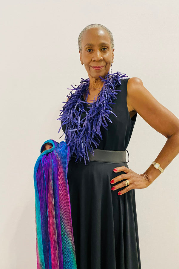 Jimi Hendrix Recycled Plastic Bottle Fringe Necklace - Jianhui London