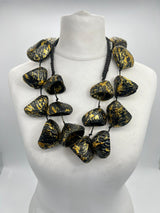 Handmade Pangium Seed Necklace - Perfect for Every Occasion - Hand Painted Long