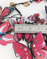 Handmade Butterfly Statement Necklace – Lightweight Paper Butterfly Jewellery