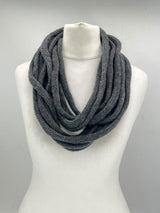 Handmade 5-Strand Woollen Scarf & Necklace for Autumn and winter style - Jianhui London
