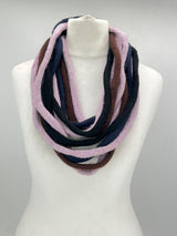 Handmade 5-Strand Woollen Scarf & Necklace for Autumn and winter style - Jianhui London