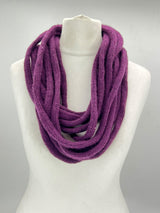 Handmade 5-Strand Woollen Scarf & Necklace for Autumn and winter style - Jianhui London
