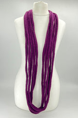 Handmade 5-Strand Woollen Scarf & Necklace for Autumn and winter style - Jianhui London