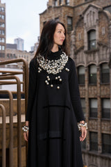 Faux Pearl Cape Necklace - Love letter - Jianhui London