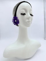 Handmade Chrysanthemum Clip On Earrings – Lightweight Floral Statement Jewelry Gift for Mom & Girlfriend