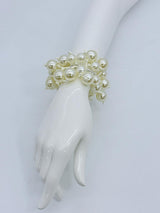 Faux Pearl Berry Bracelet
