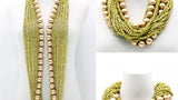 Next Pashmina & Round Beads Necklaces Set - Summer multicolour