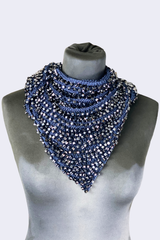 Diana Triangular Crystal Scarves - Jianhui London
