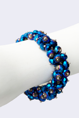 Diana Crystal Big Beads Bracelets - Jianhui London