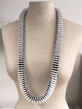 Shakespeare's Collar Small Squares Necklace - Long - Jianhui London